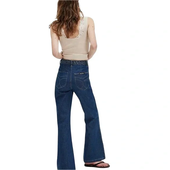 NWT ROLLA'S East Coast High Rise Flare Jean - Picture 2 of 15